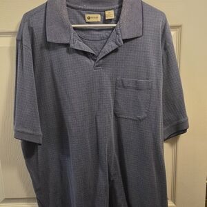 Men's Blue Polo Shirt